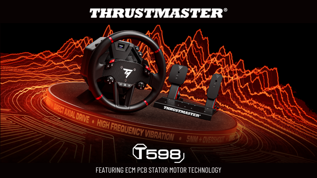 Thrustmaster T598 Featuring PCB Stator Motor 