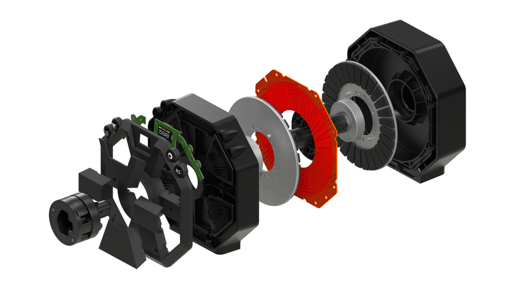Thrustmaster T598 Featuring ECM PCB Stator Motor Technology