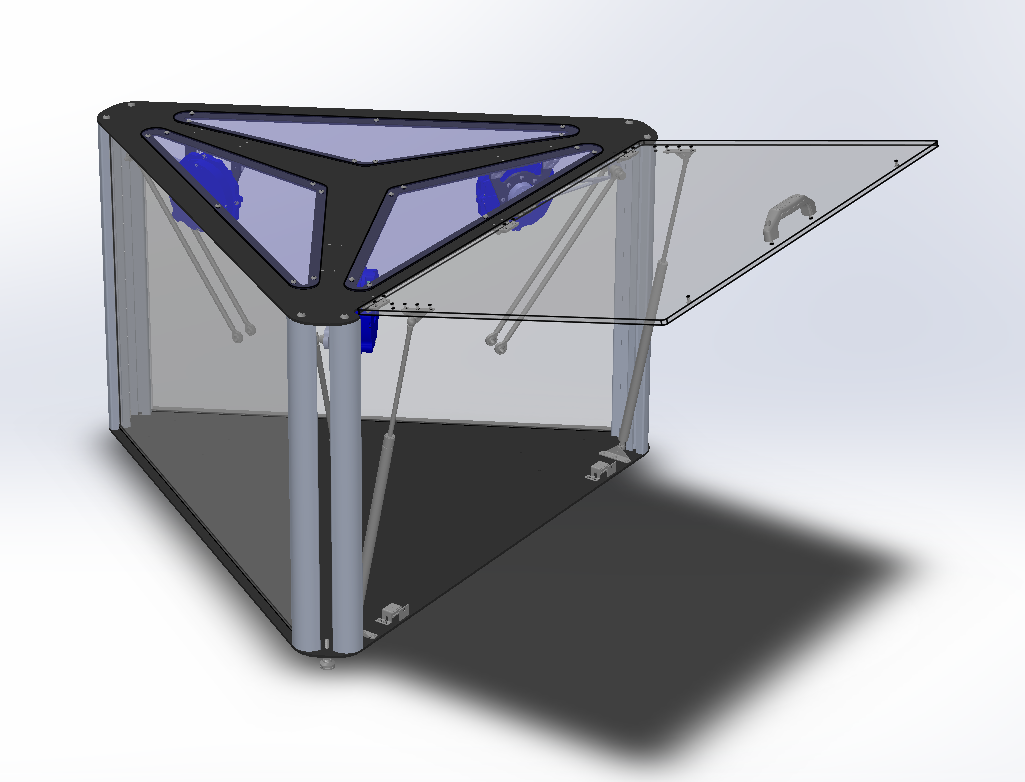 ECM's PCB Stator Driven Delta Robot 