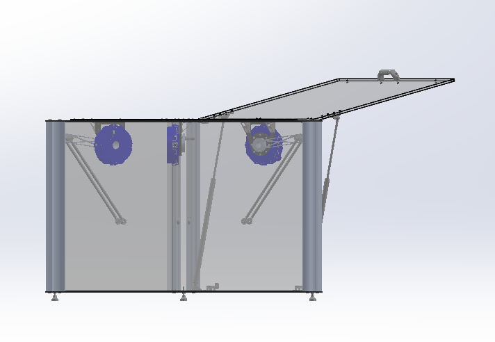 ECM's PCB Stator Driven Delta Robot 